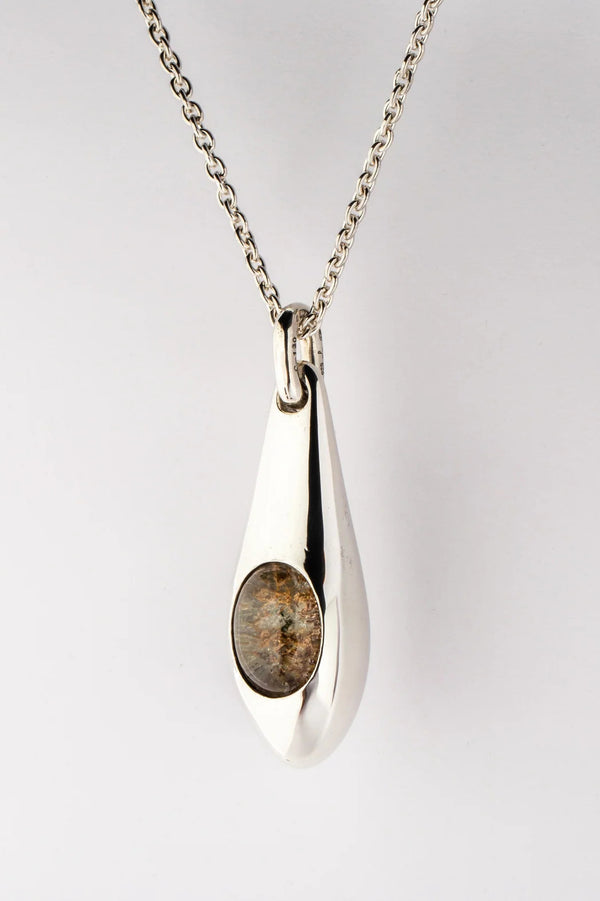 Parts of Four Garden Quartz Chrysalis Necklace C-130-PA+GQ PPOF8